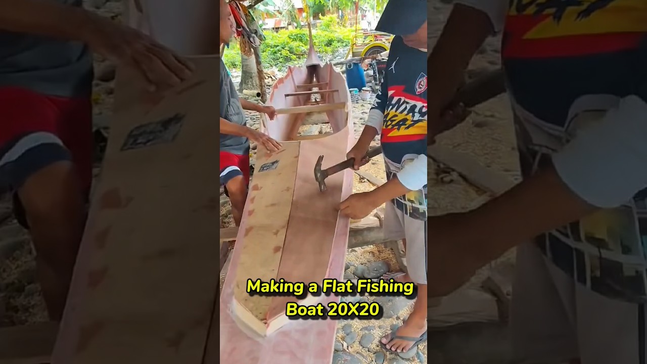 Making a Flat Fishing Boat 20x20 | KABANTAY