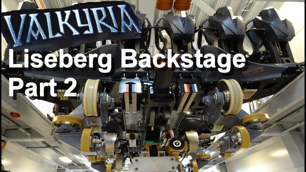 Liseberg Valkyria Backstage Tour & Onride POV - Liseberg Backstage Report English Valkyria Review