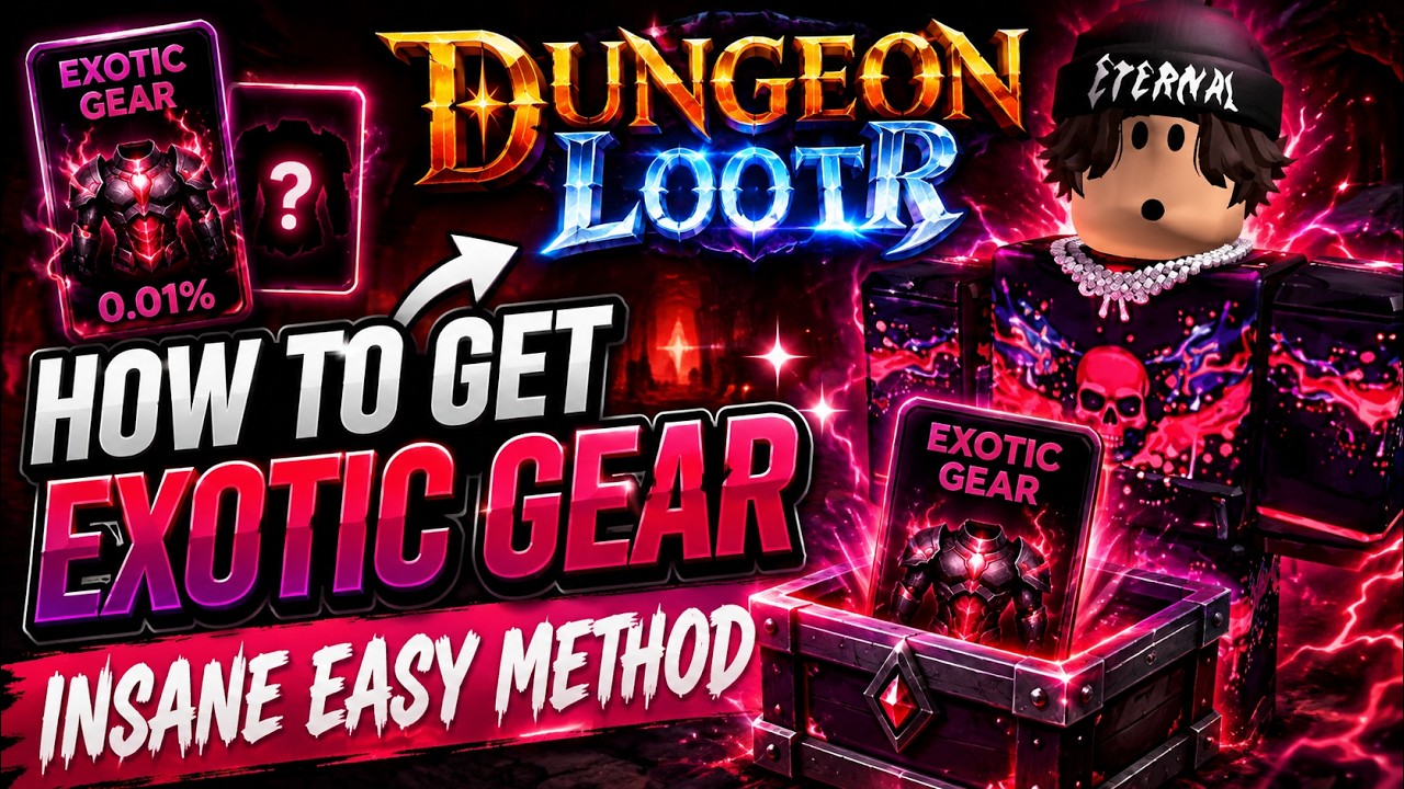 How To Get Exotic Gear On Dungeon Lootr (INSANE EASY METHOD)