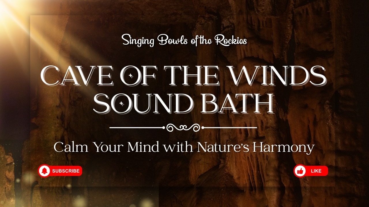 Underground Sound Bath Experience | Presented by Singing Bowls of the Rockies