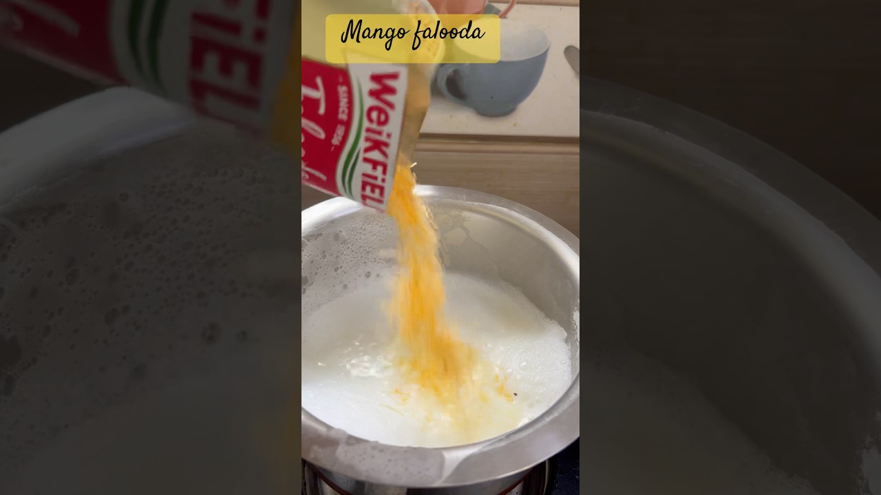 Mango falooda weikfield #mangofalooda #summer #summerdrink