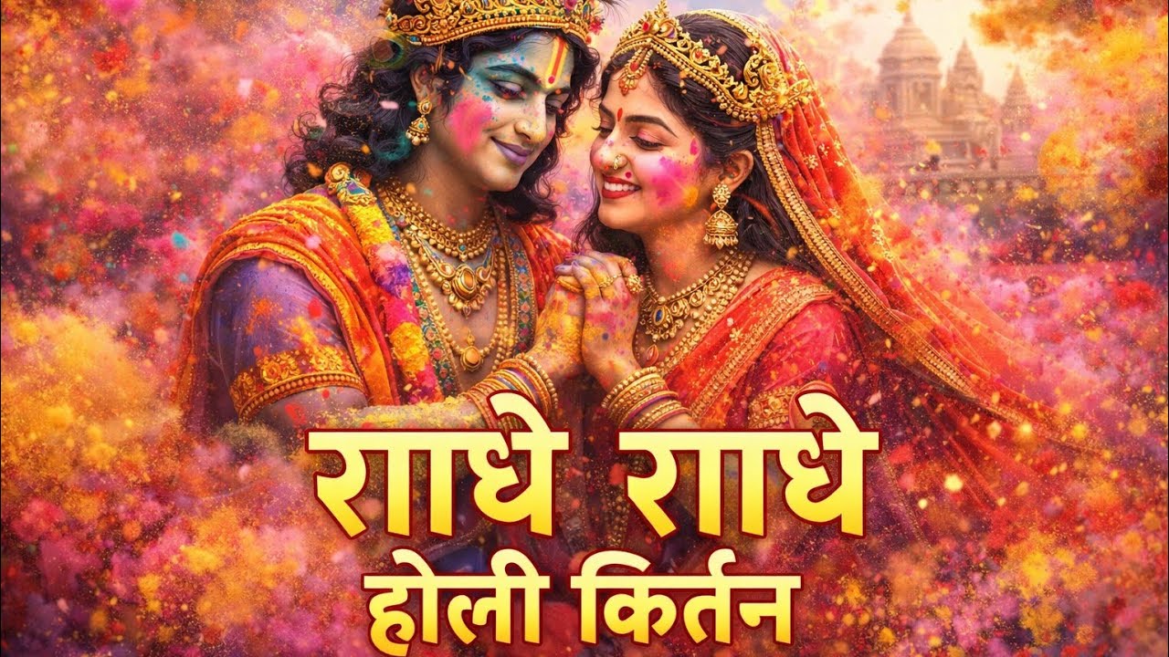 राधे राधे होली कीर्तन | श्याम संग खेले होरी राधे | Vrindavan Barsana Holi Kirtan