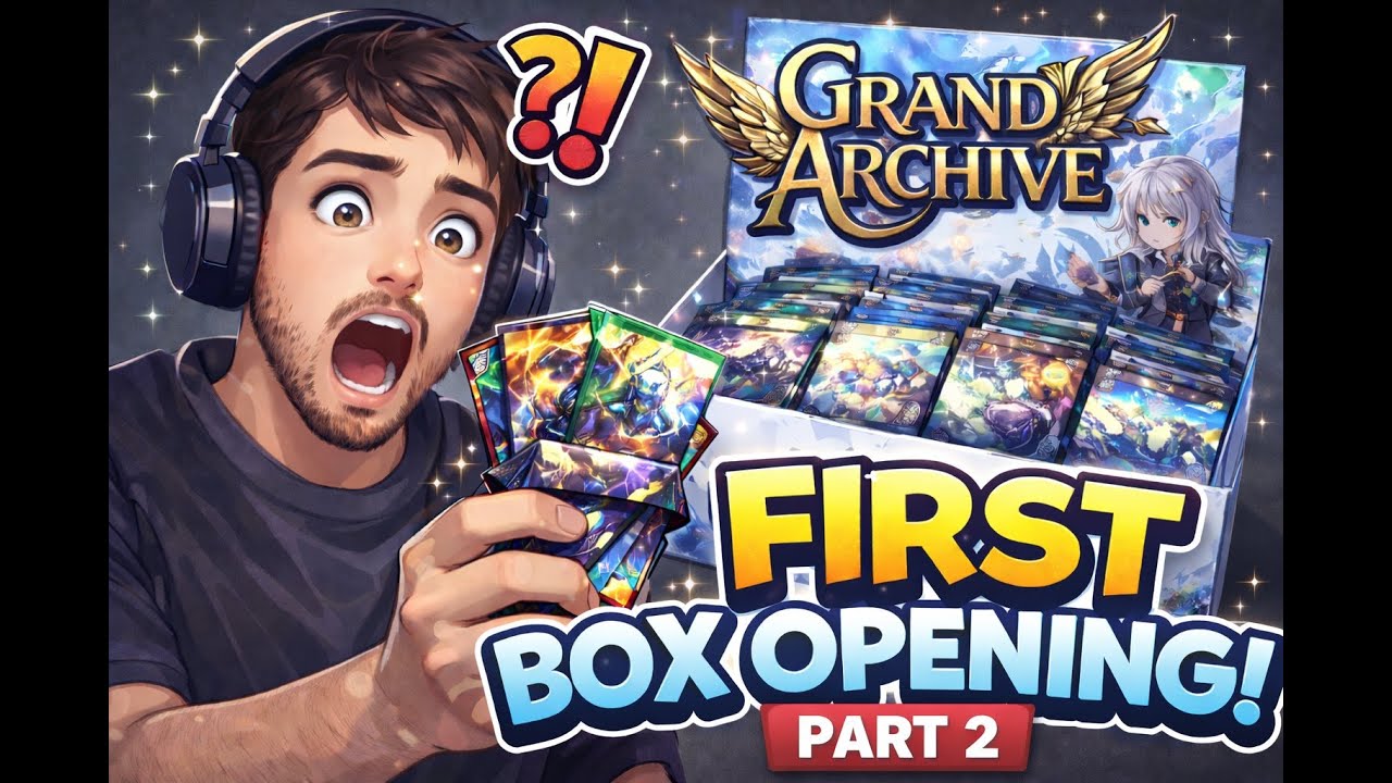My FIRST Grand Archive Box Opening (First Impressions) pt2
