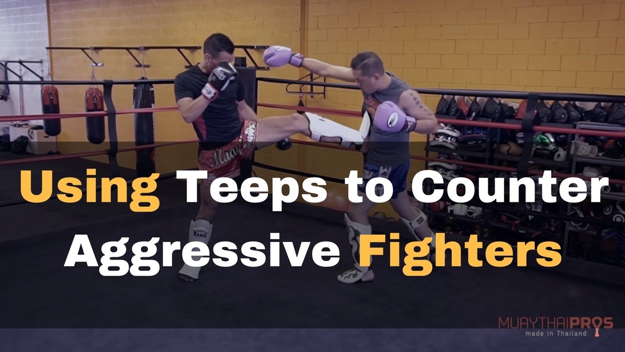 Using Teeps to Maintain Distance Against Aggressive Fighters