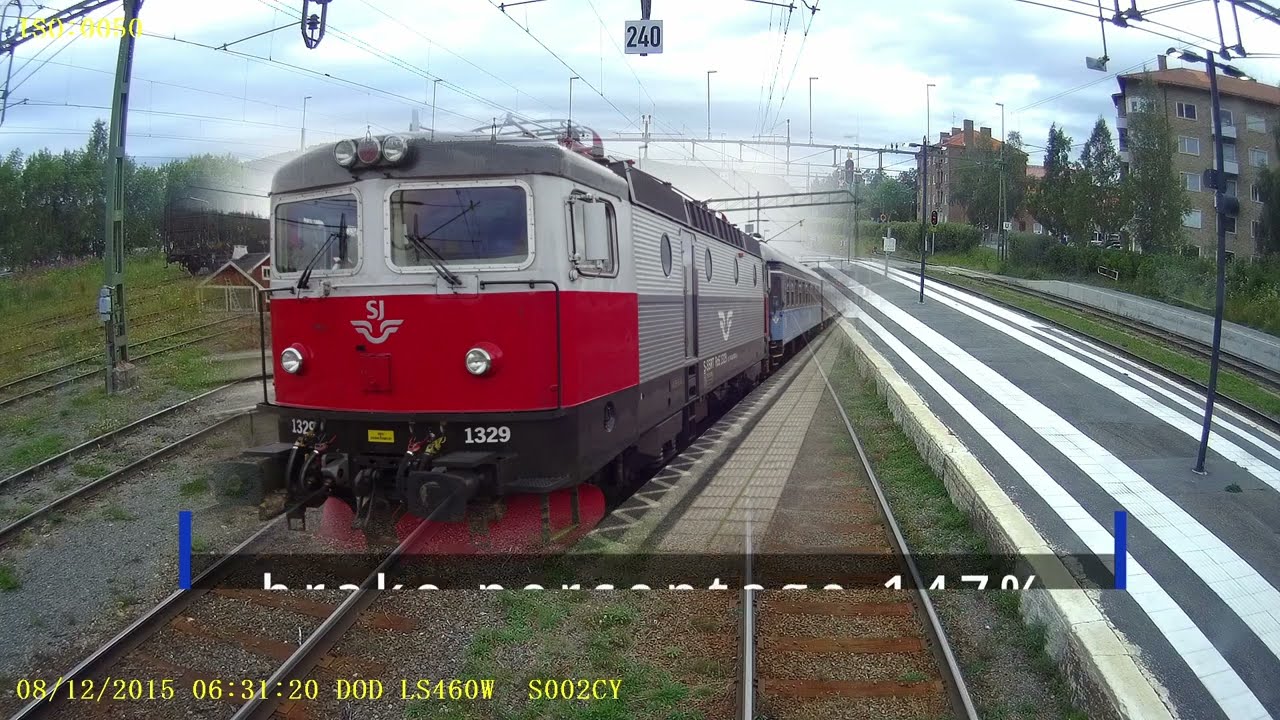 Cab Ride August 2015 Östersund - Duved Sweden