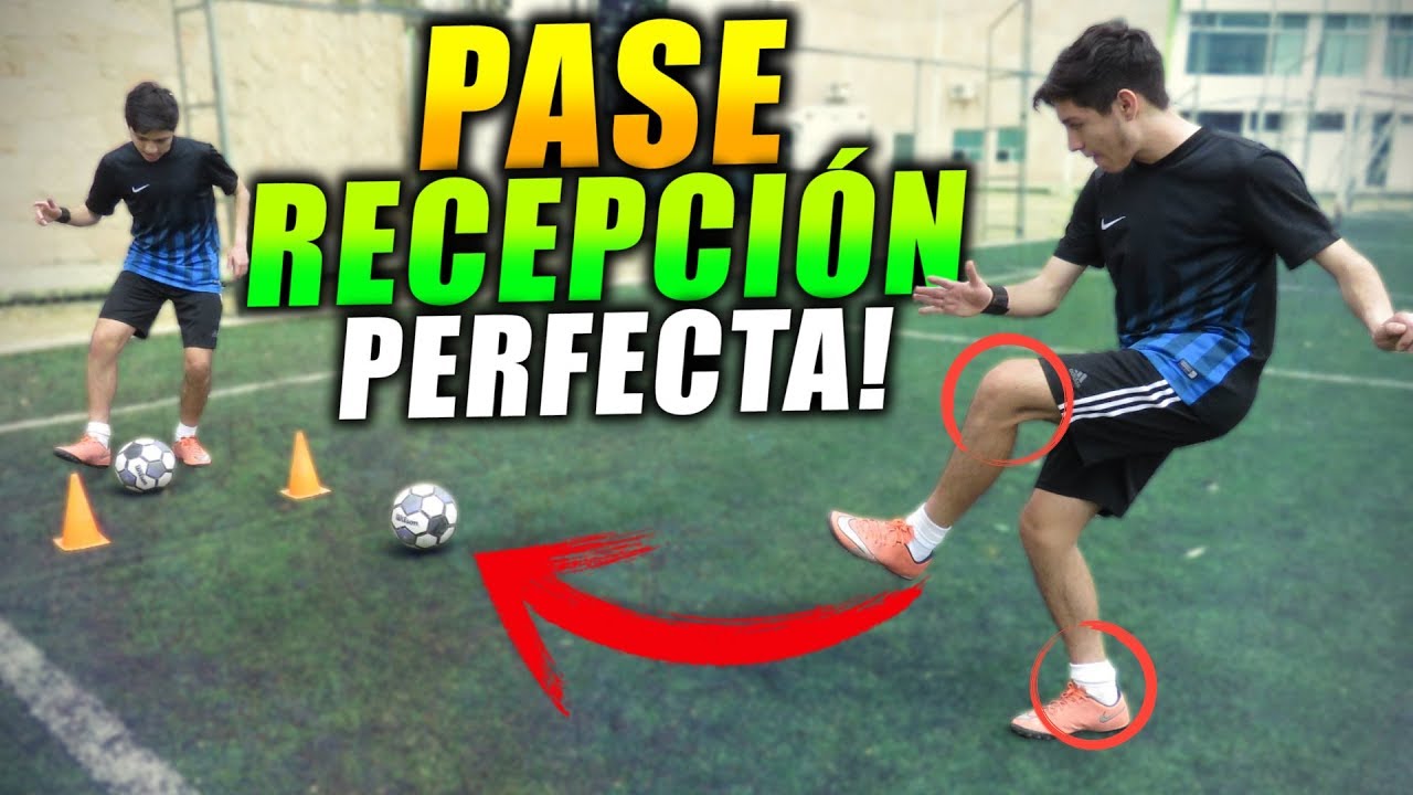 COMO dar un PASE PERFECTO!😱😱 Mejora tu técnica de golpeo, pase y recepción del balón en el futbol!