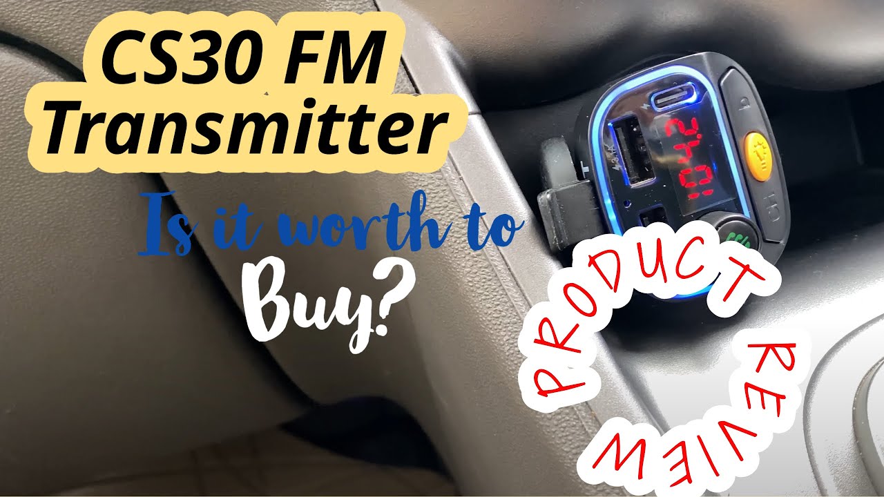 Crust CS30 FM Transmitter Unboxing & Review 🔥🔥🔥 | Watch before you buy