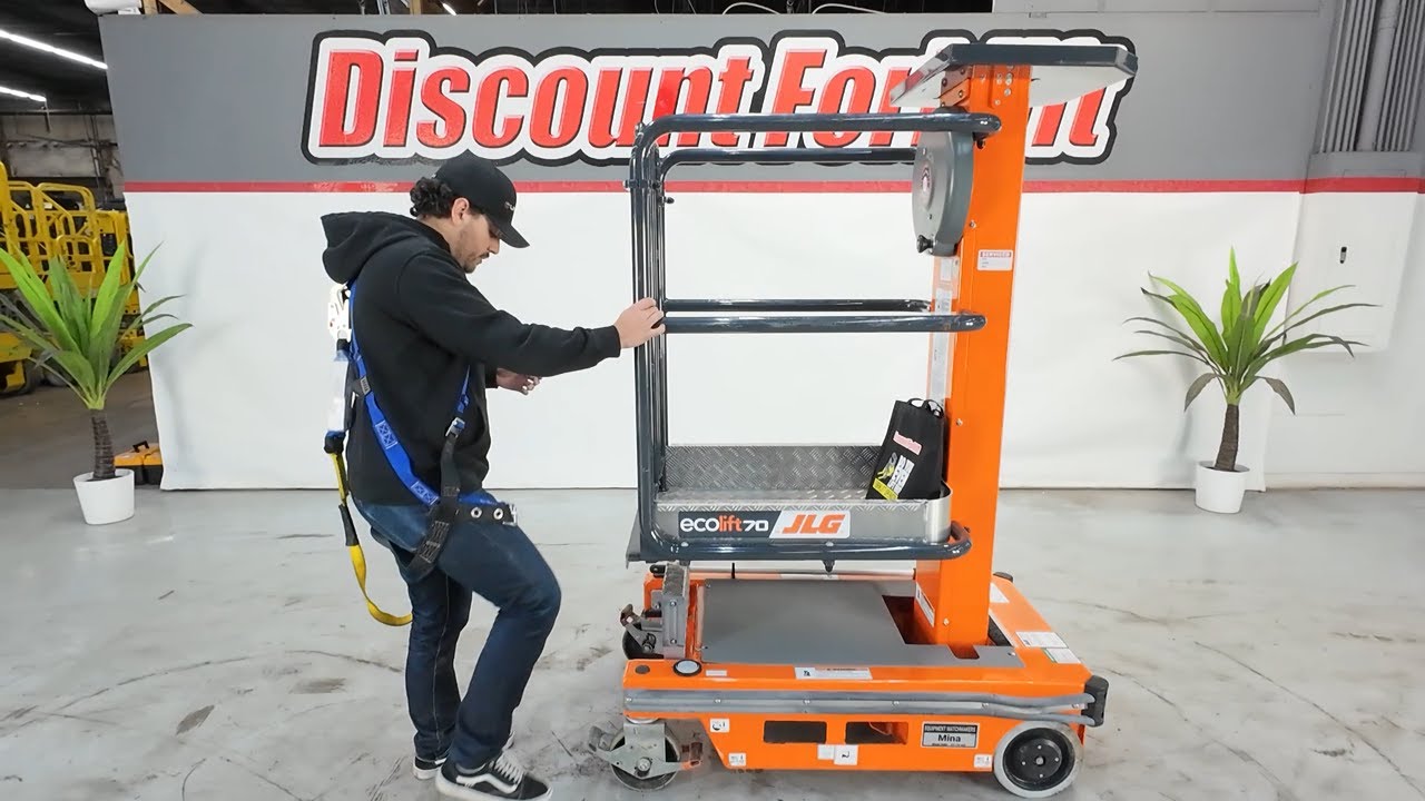 JLG ECOLIFT 70 330lb Manual #6660 - Scissor Lift for Sale
