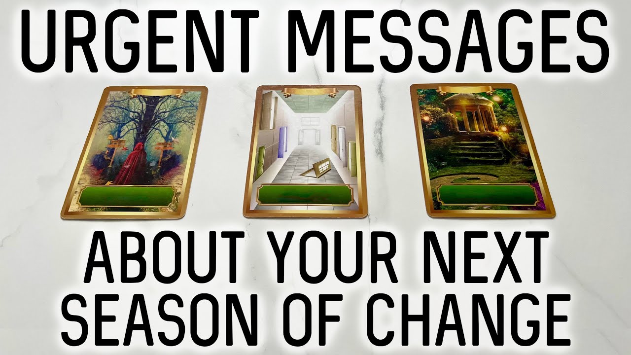 Urgent Messages About Your Next Season of Change ✉️ {PICK A CARD} 🕊️Timeless Tarot Reading
