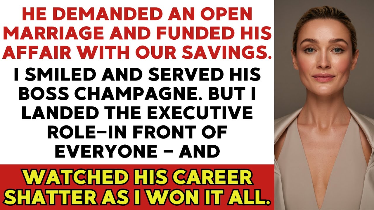 He Asked for an Open Marriage—But Collapsed When I Arrived With His Boss on Our Anniversary…