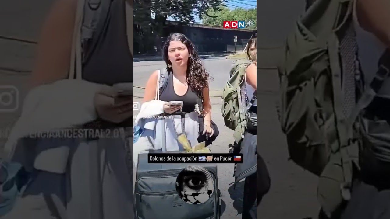 Chileno encara a ciudadanos israelitas en Puc&oacute;n