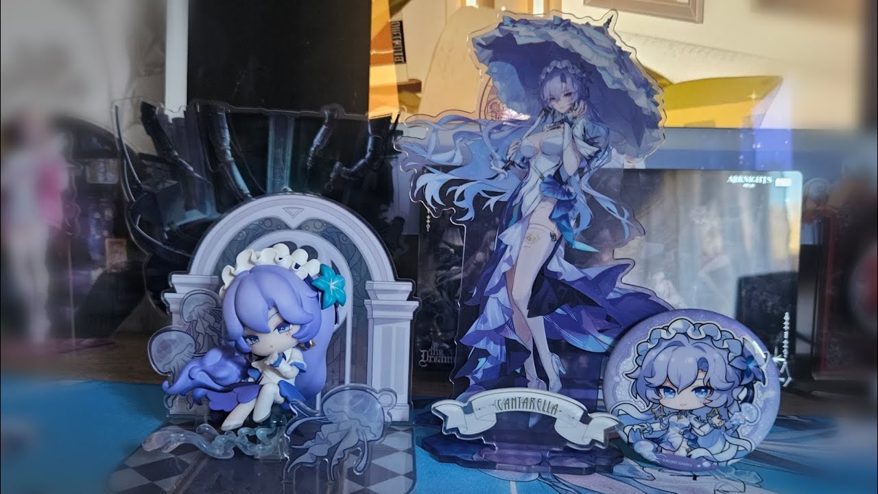 [ Cantarella Figure,Acrylic and Pin Unbox ] | Wuthering Waves 