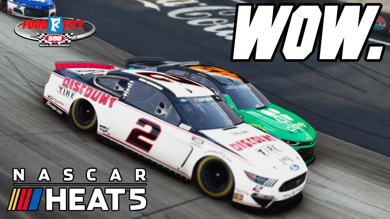 NASCAR Heat 5 Was Underrated...This Is SO GOOD! (Bristol)