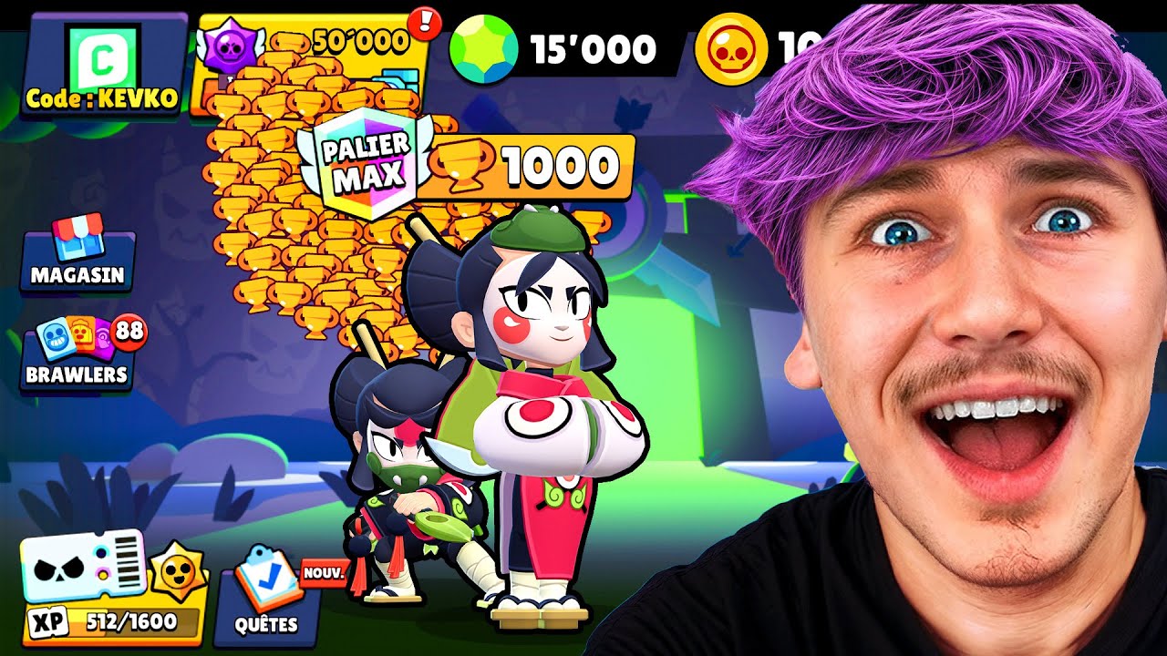 JE MONTE KAZE À 1000 TROPHÉES !! (+ Concours Kaze Gratuit)