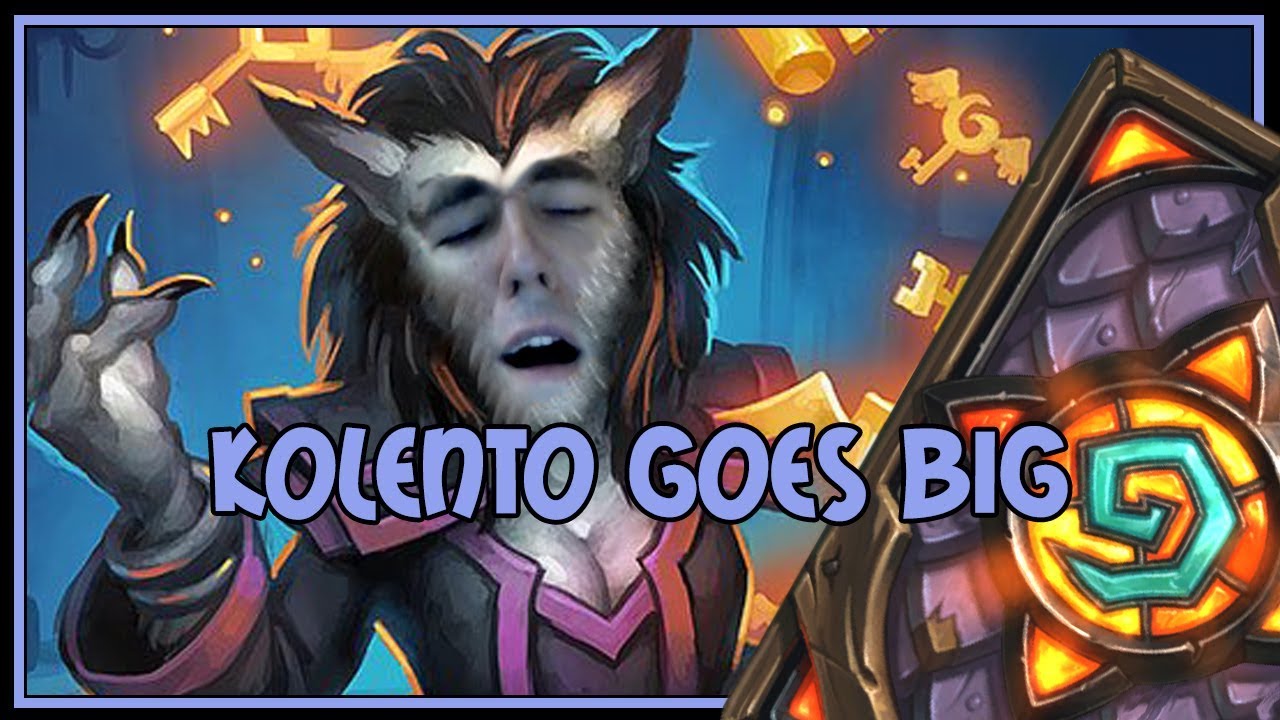 Kolento goes BIG | Big spell mage | The Witchwood | Hearthstone