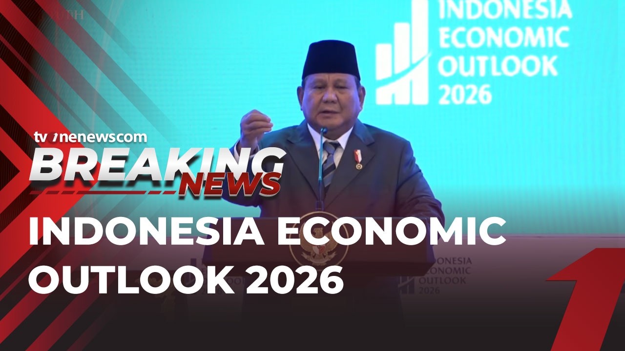 [LIVE DELAY] Pidato Presiden Prabowo di Indonesia Economic Outlook 2026 | Breaking News