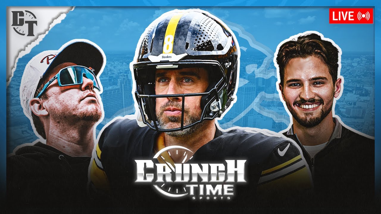 Detroit Lions vs. Pittsburgh Steelers News & Rumors! | Crunch Time Sports Show