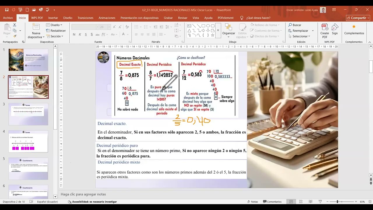 Números Racionales 2026