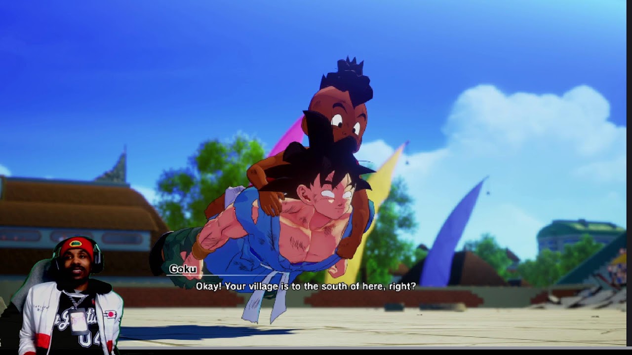 Playing DBZ Kakarot