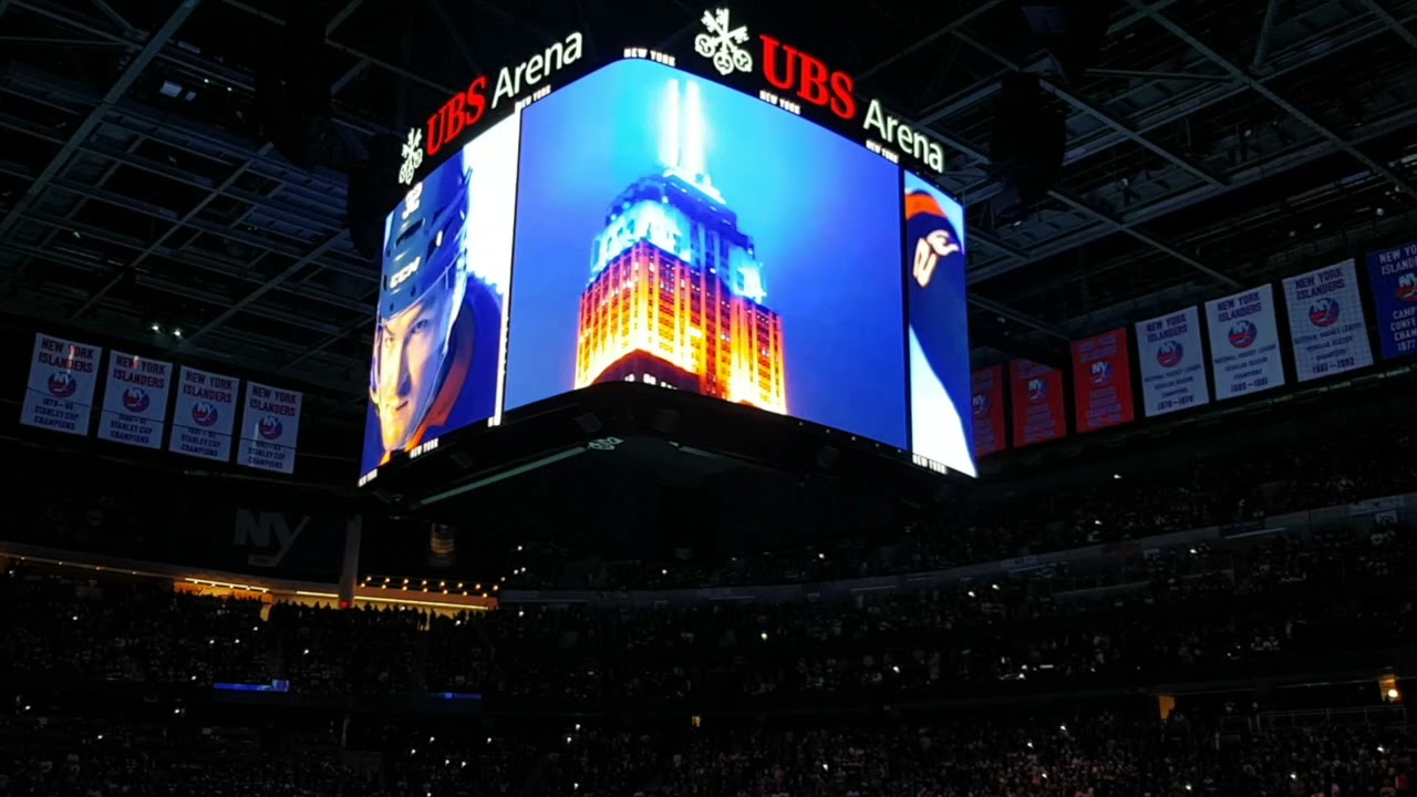 UBS Arena Opening: New York Islanders 2021-22 Home Opener (against Calgary Flames on Nov 20, 2021)