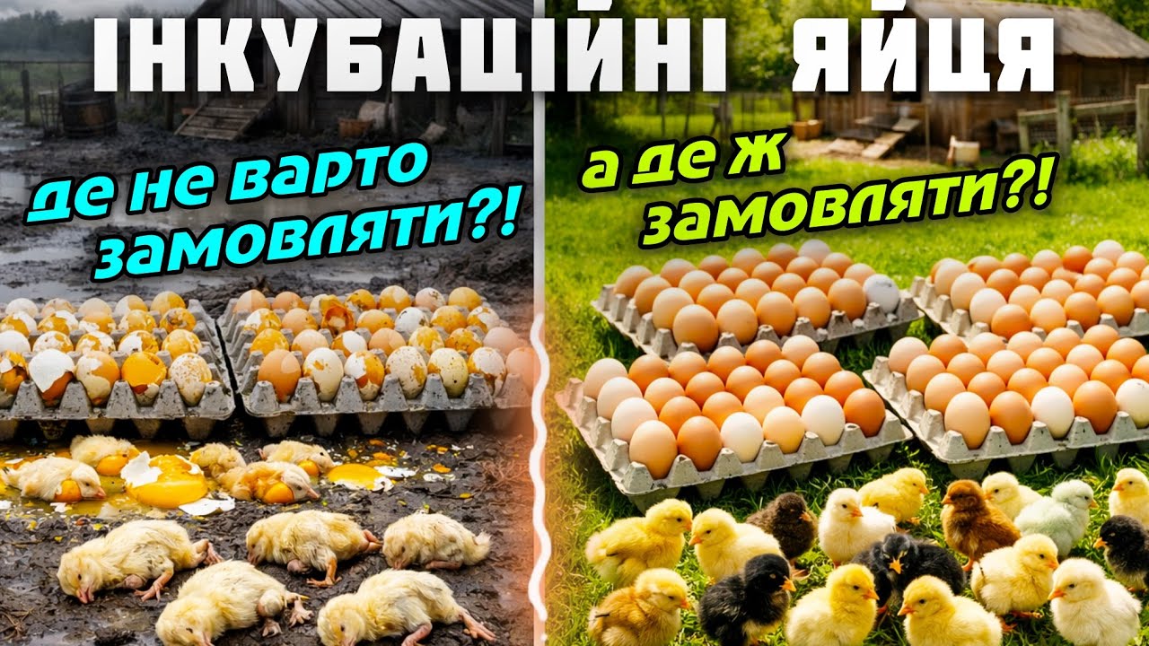 Де РАДЖУ замовити інкубаційні яйця‼️ А де категорично НЕ раджу замовляти на інкубацію⁉️ 