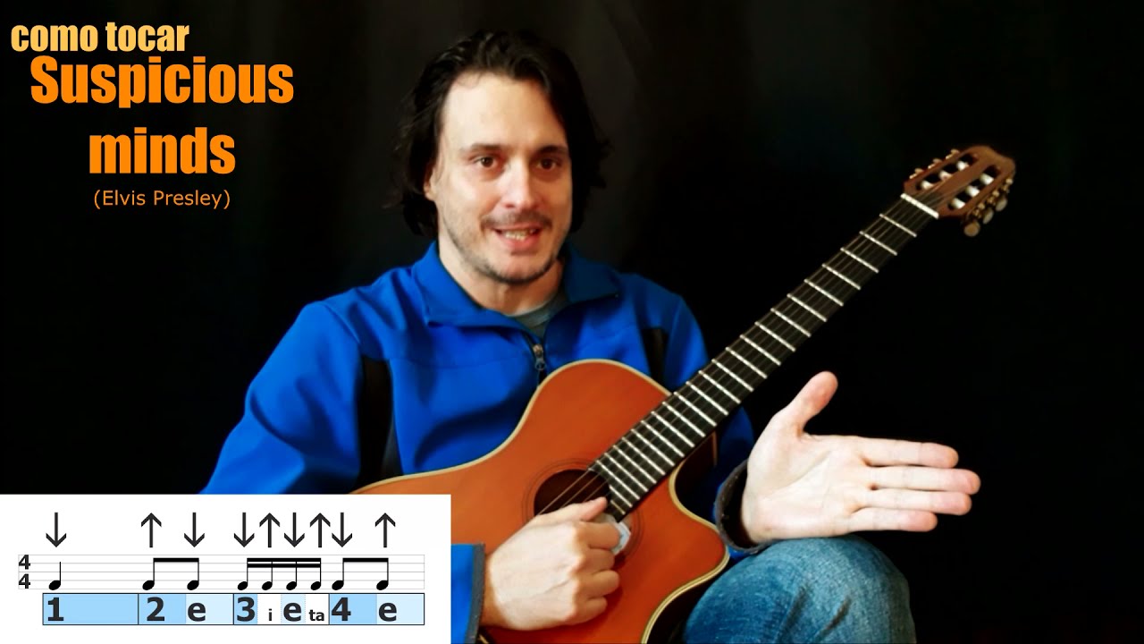 Dicas como tocar (intro) Suspicious Minds