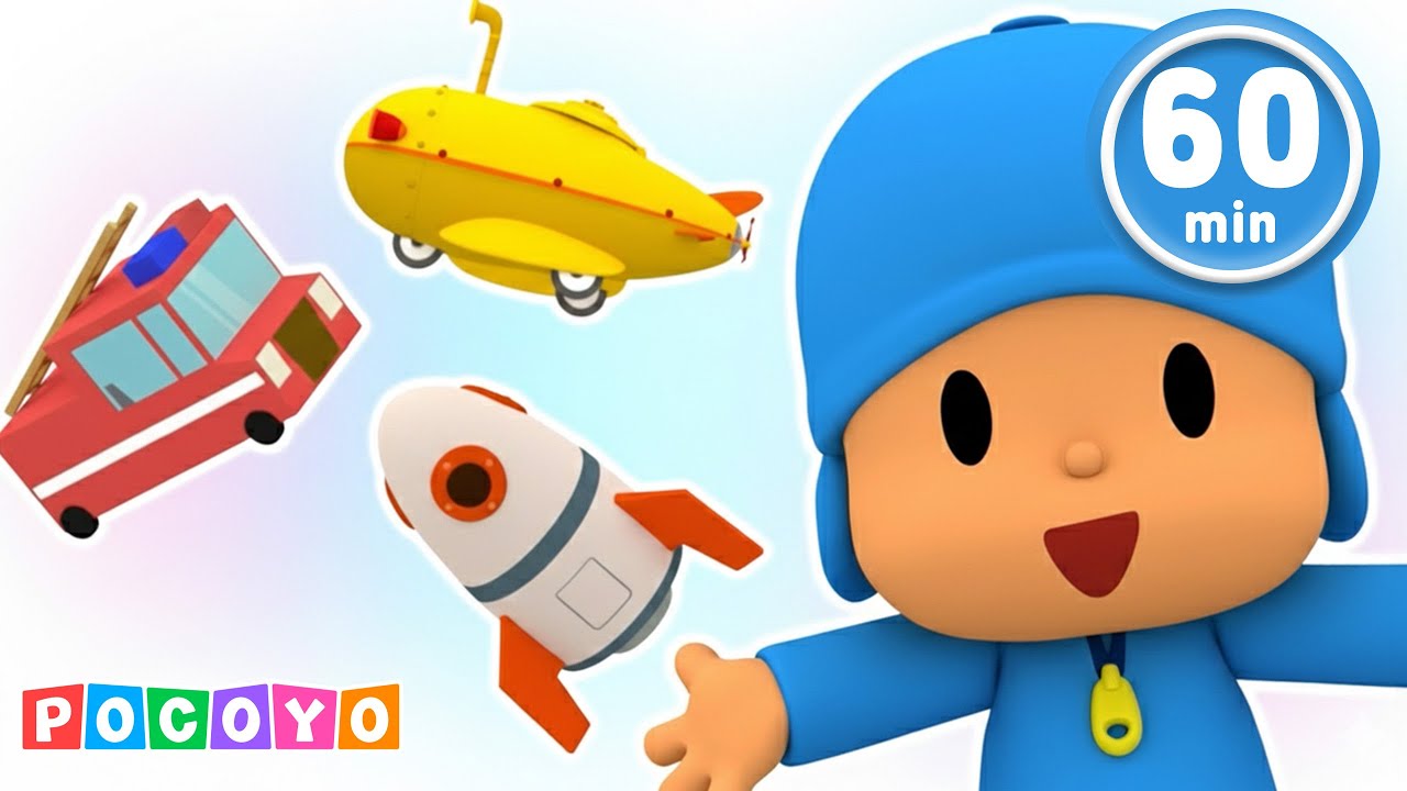 ¡Pocoyó Adivina el VEHÍCULO! 🚒 Autos, Cohetes y Barcos | Pocoyó Español Latino | Canciones y Dibujos