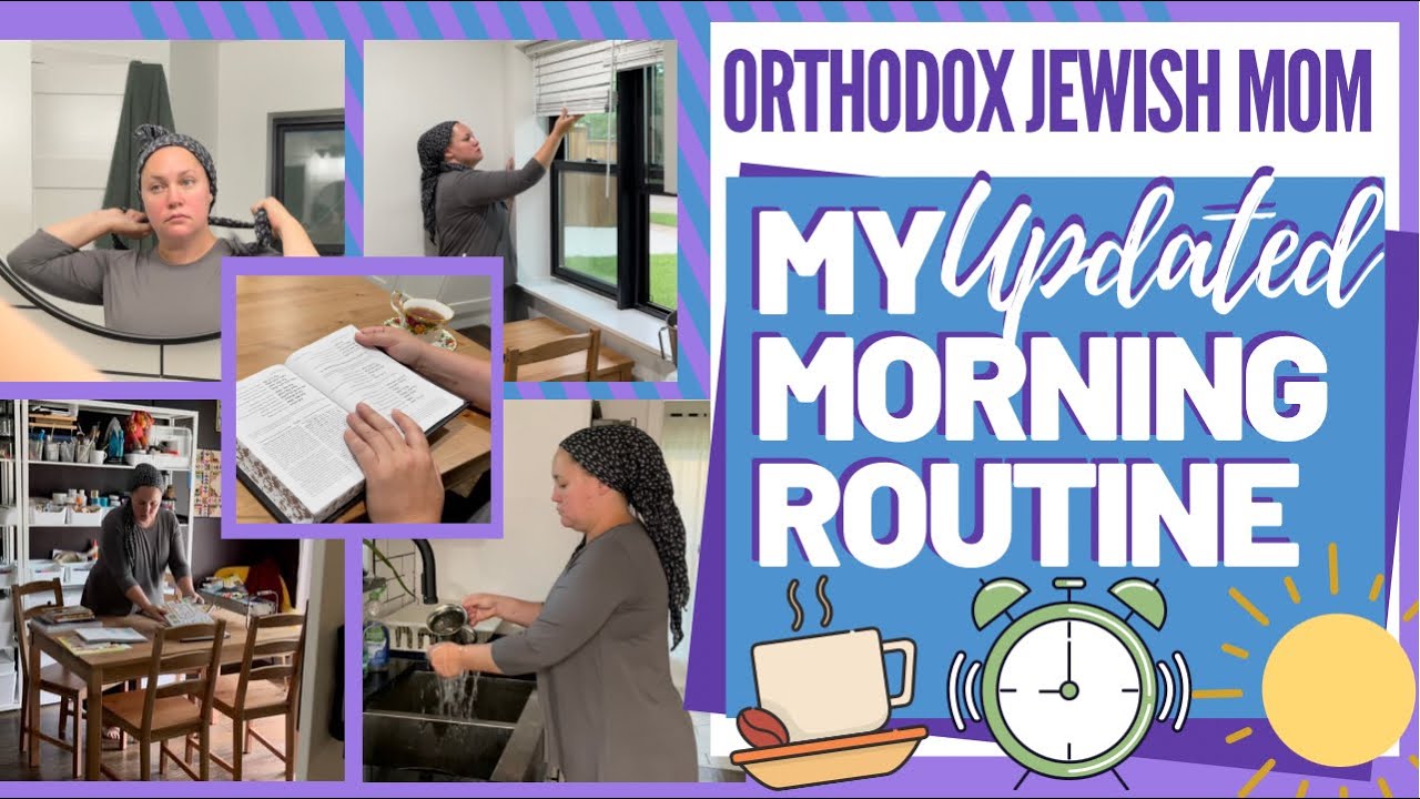 Orthodox Jew 6AM Morning Routine | Orthodox Jewish Homeschooling Mom of 3 (Jar of Fireflies)