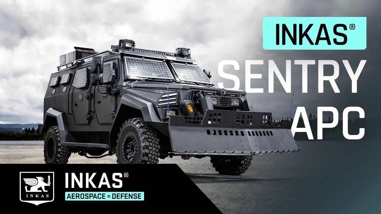 INKAS® Defense. Sentry APC: Armored Personnel Carrier for Extreme Conditions and Tactical Operations