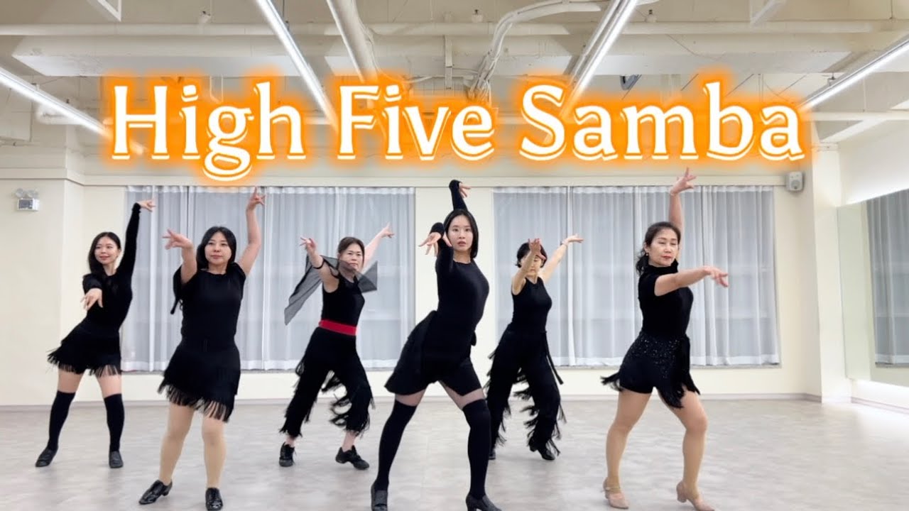 High Five Samba Linedance | 하이파이브 삼바  | Intermediate | 세종 라인댄스 | Linedancequeen