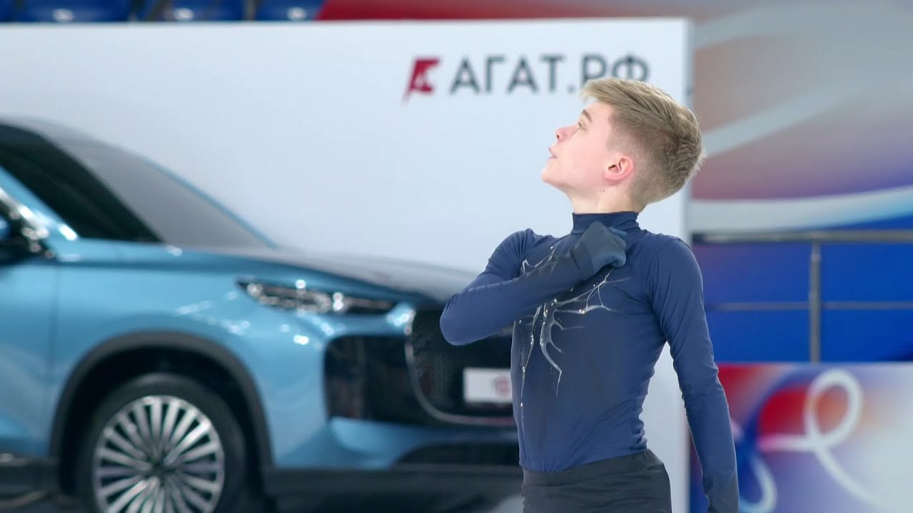 Лев Лазарев. Юноши. Короткая программа. Красноярск. Гран-при России по фигурному катанию 2025/26