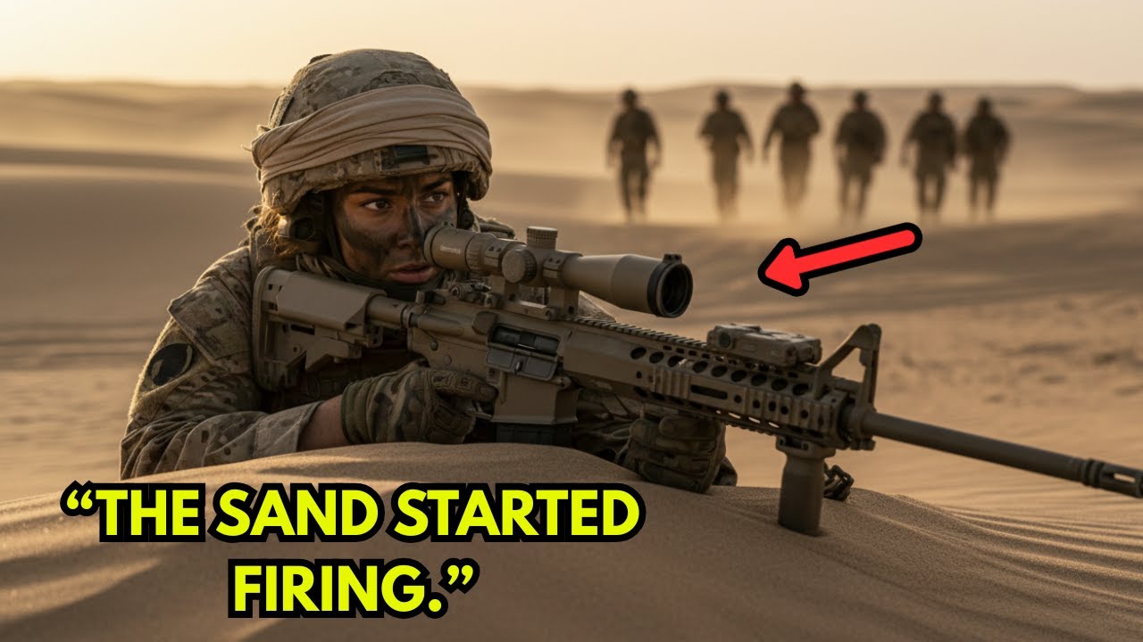 “WHO’S FIRING?” —— SNIPER SUDDENLY ROSE FROM THE DUNES AND SENT SEALS INTO PANIC