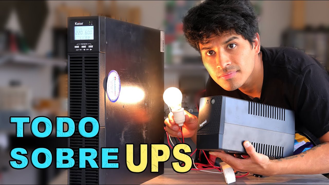 COMO FUNCIONA UN UPS?  || Mantenimiento preventivo