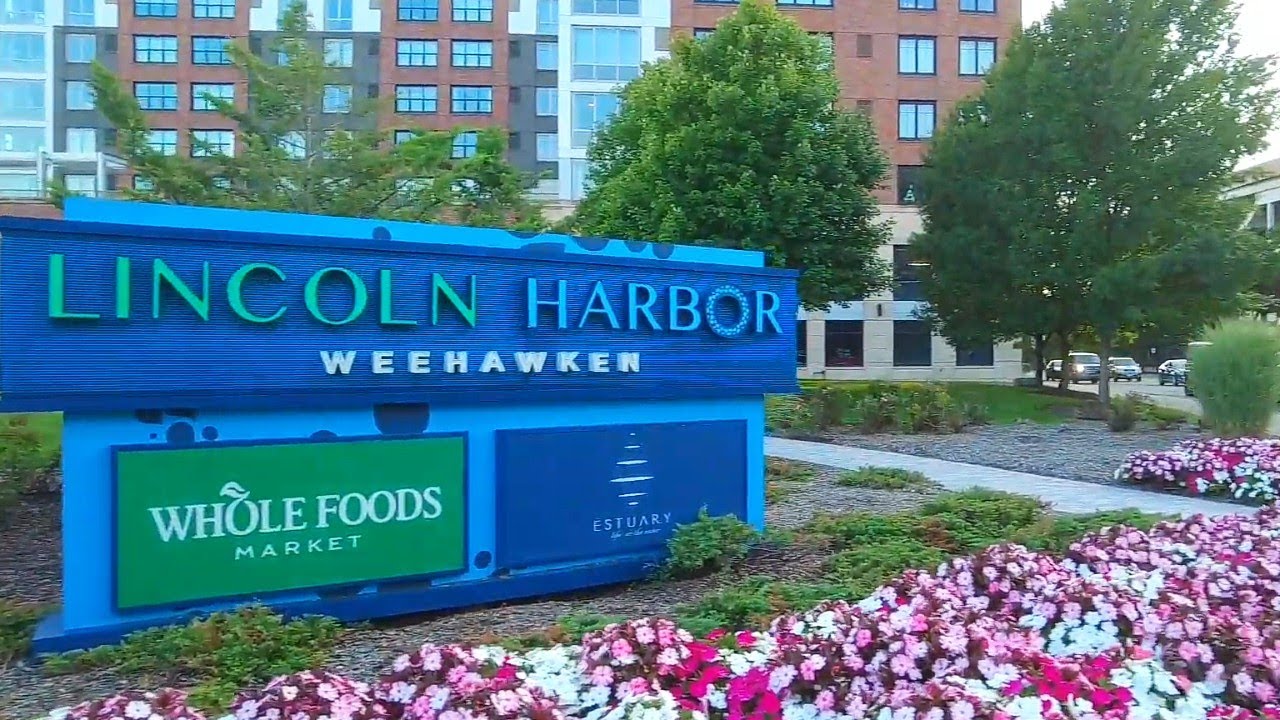 Walking in Weehawken, New Jersey, USA | Some of the streets by the waterfront