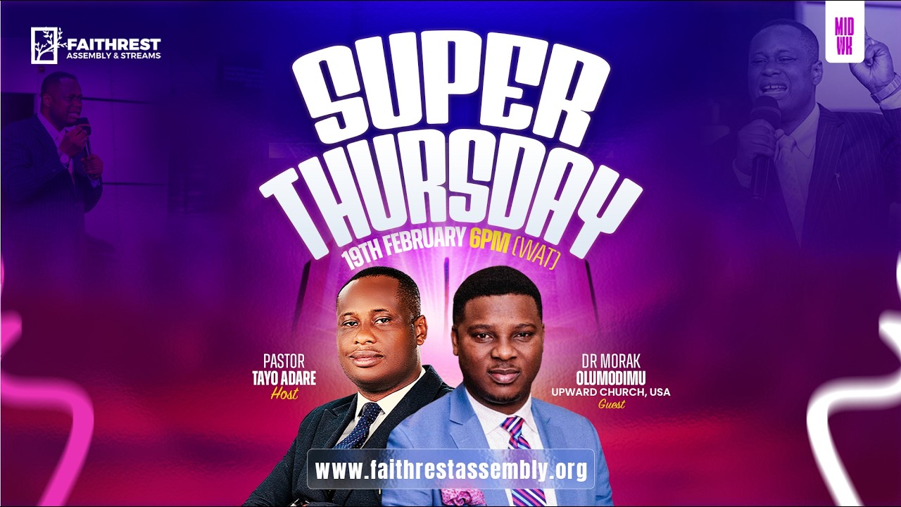 LAYING HOLD ON GOD | SPECIAL MIDWEEK SERVICE | THE FAITHREST PLACE | PASTOR MORAK OLUMODIMU