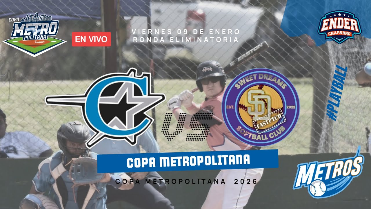 EN VIVO |  CEF 🆚 SWEET DREAMS | COPA METROPOLITANA FASTPITCH 2026🥎