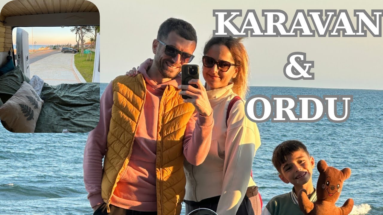 ORDU DA EV KONFORUNDA KARAVAN KAMPI! Akkuş Organik pazarı