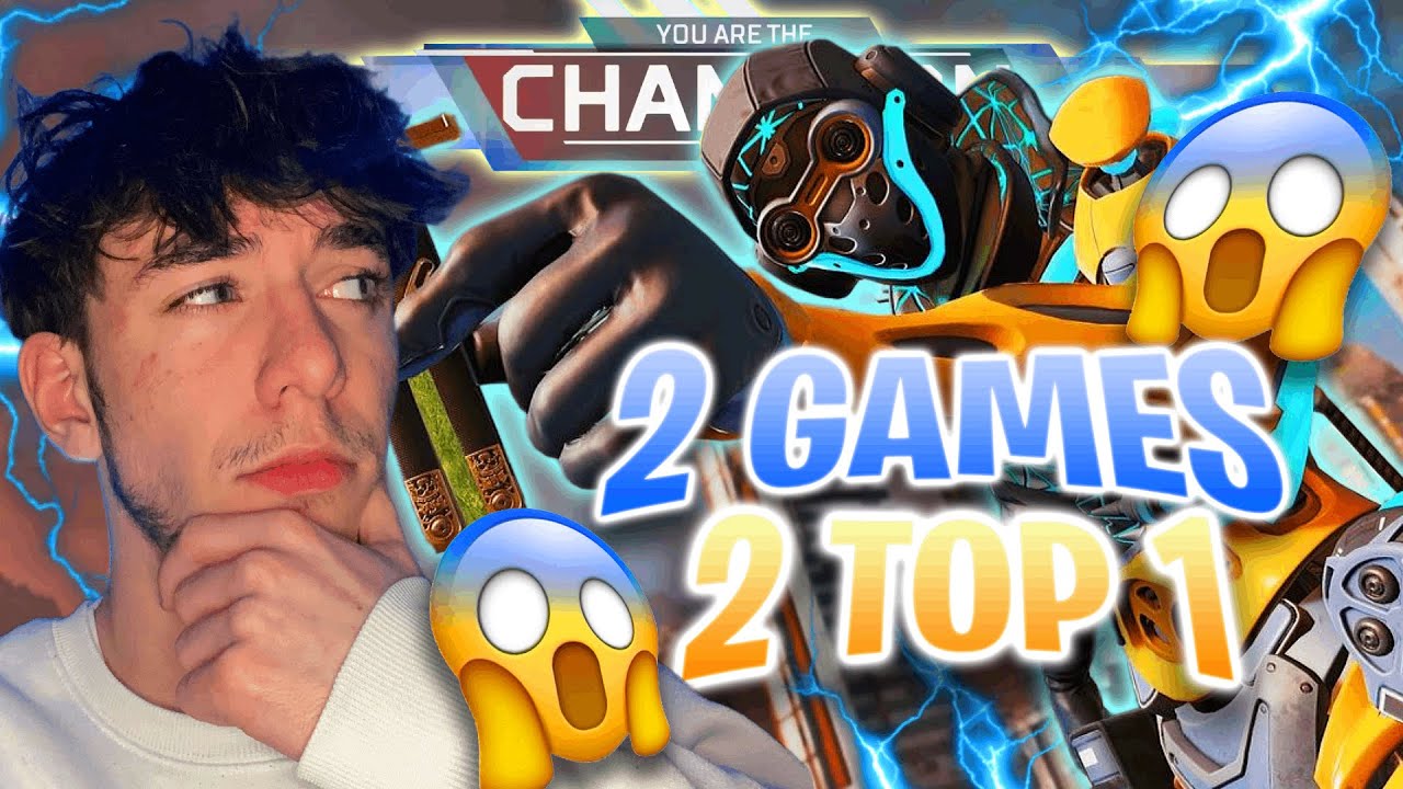 12 KILLS 3000 DEGATS EN 2 GAMES AVEC 2 TOP 1 (APEX LEGENDS GAMEPLAY)