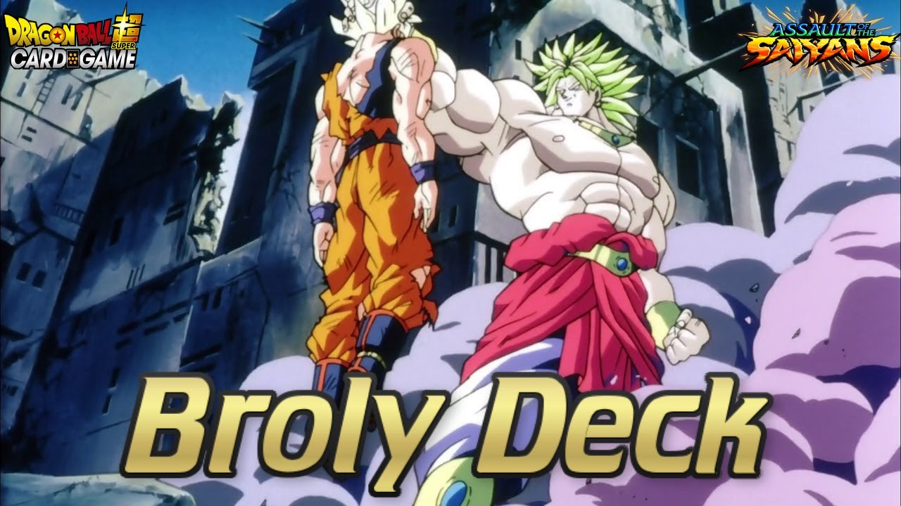 THE NEW BROLY DECK! (DRAGON BALL SUPER CARD GAME)
