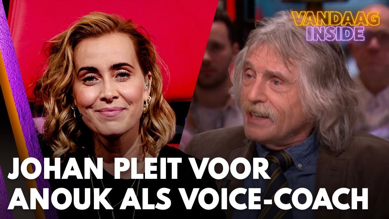 Johan over mogelijke terugkeer The Voice: 'Anouk als jurylid zou een zegen voor de kijker zijn'
