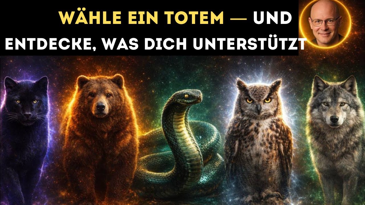 WELCHE KRAFT IST JETZT BEI DIR? EIN INTUITIVER TEST MIT TOTEMS.