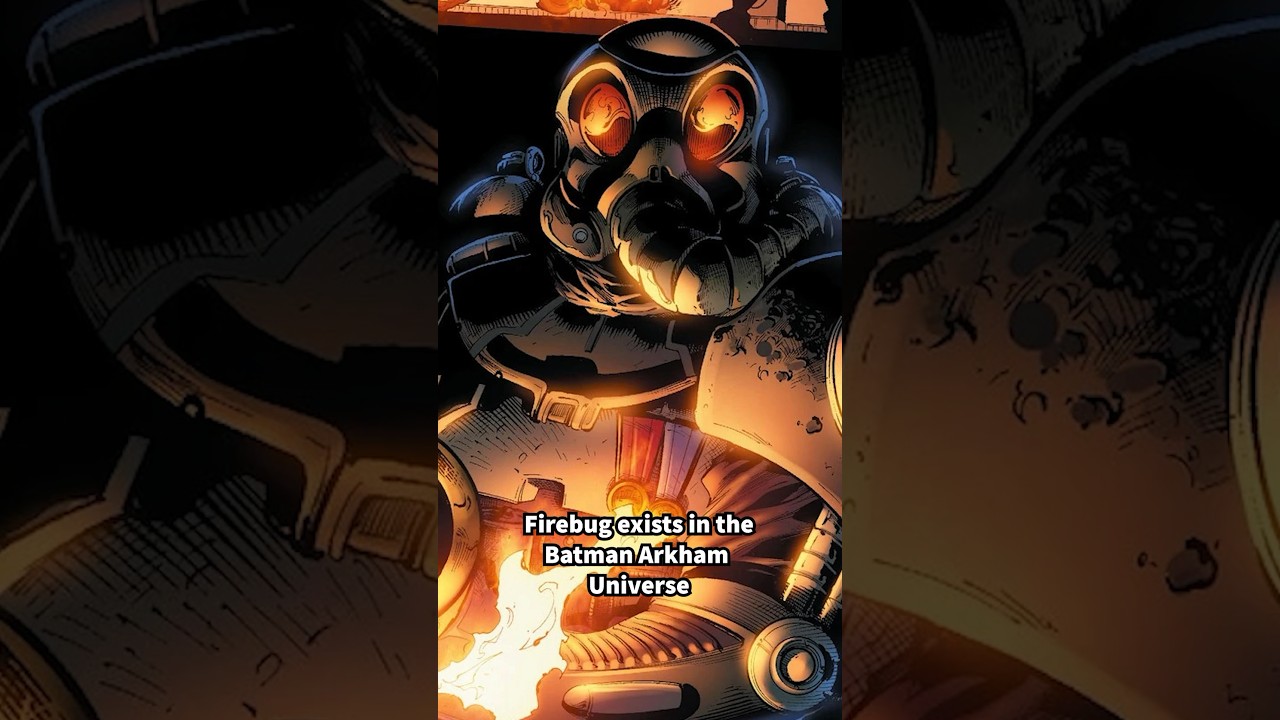 Firebug in Batman Arkham Knight #shorts