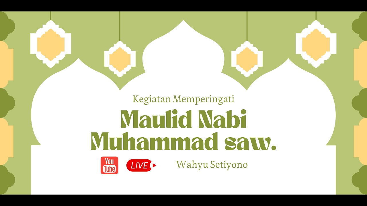 🔴 Live - Kegiatan Peringatan Maulid Nabi Muhammad SAW di SDN Kalikudi 01