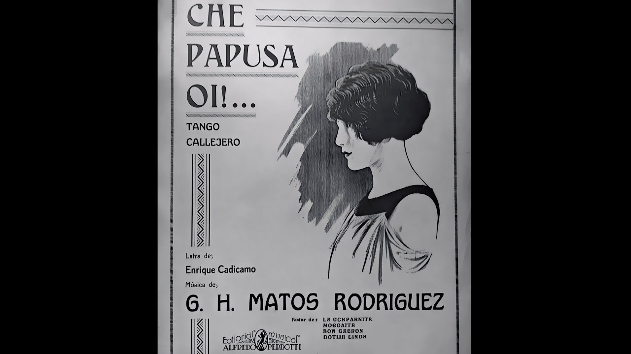 CHE PAPUSA OÍ » Azucena Maizani (1927)