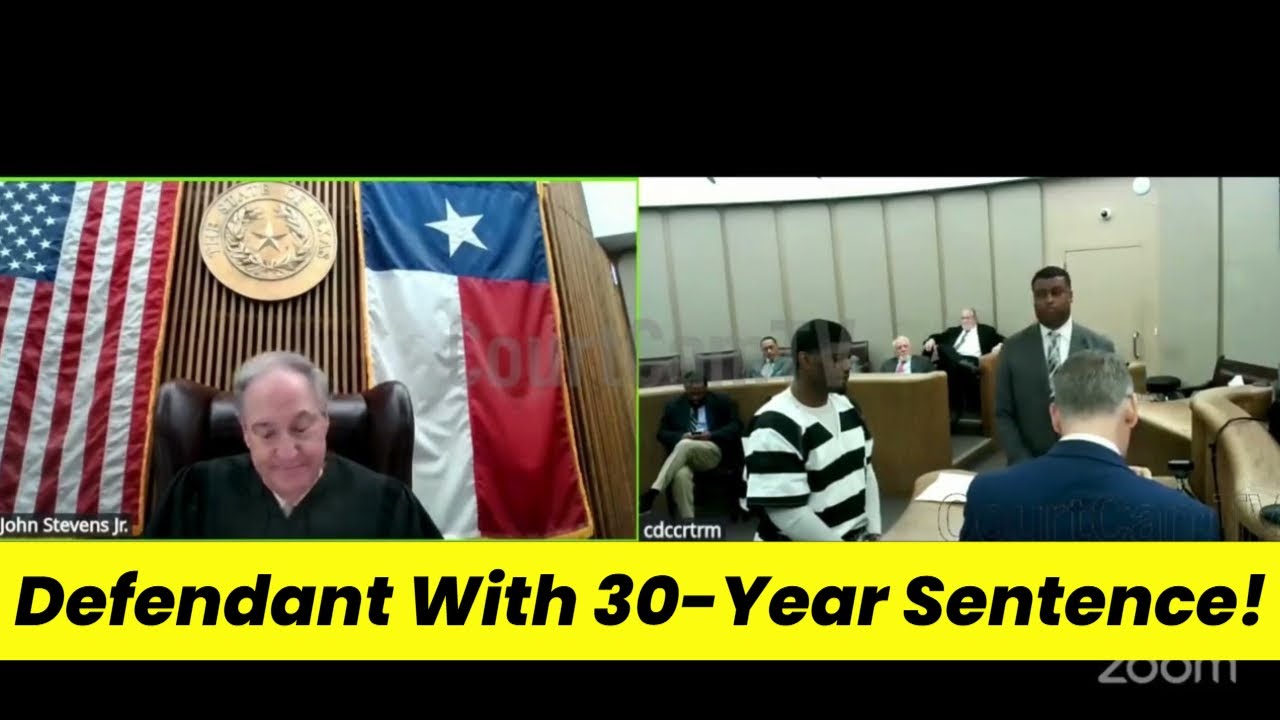 Judge SLAMS Remorseless Defendant With 30-Year Sentence! ⚖️😱 | Shocking Courtroom Drama