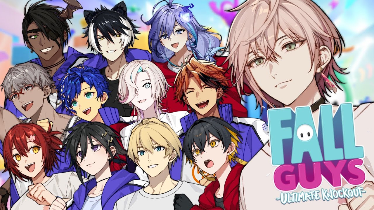 #ホロスターズ大運動会 【Fall guys】ホロスタ全員でやる激レアなレース【律可/ホロスターズ 】