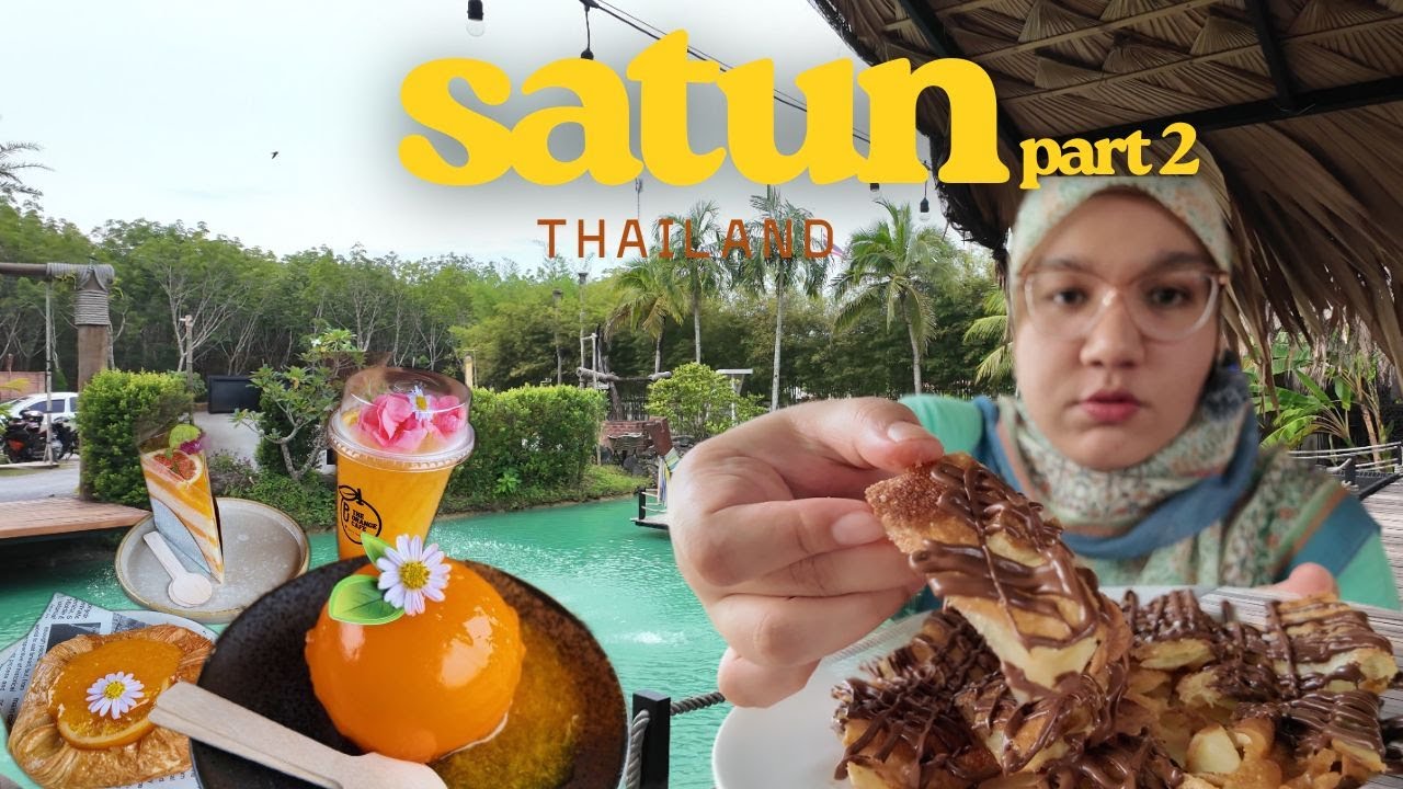 Satun Vlog| Makan-makan MURAH di Satun, Thailand. Rugi siapa tak datang Satun! PART 2