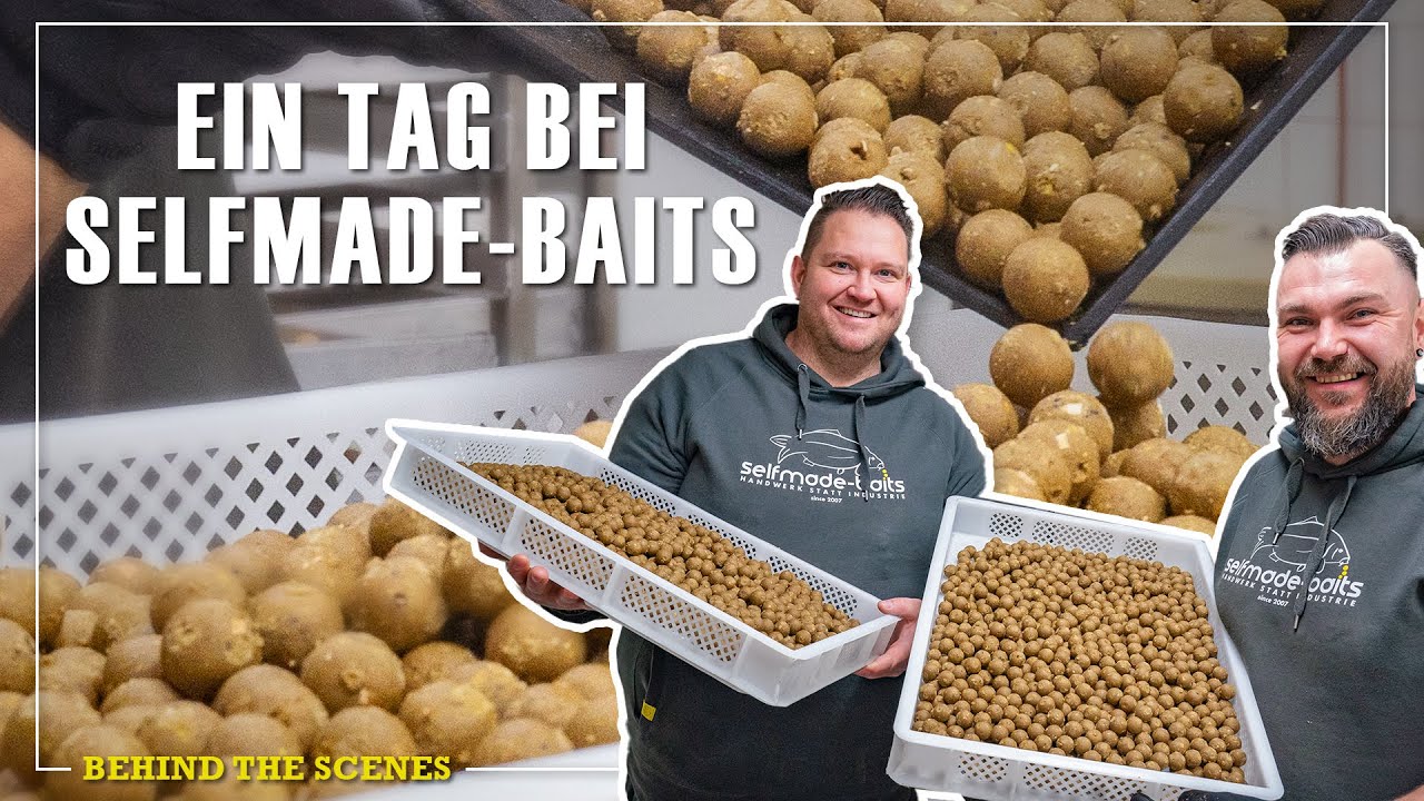 So arbeiten wir bei Selfmade-Baits | Boilieproduktion | Karpfenköder | Boilies