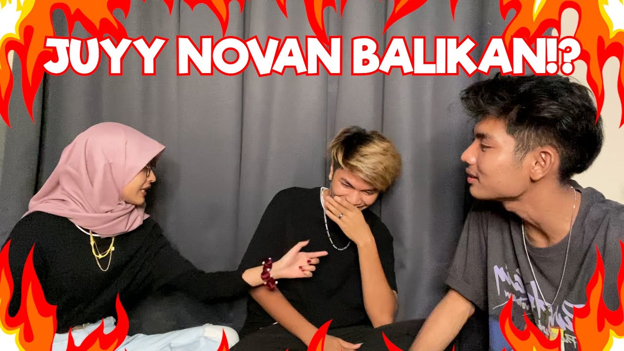 KLARIFIKASI LENGKAP JUYY DAN NOVAN SECARA LANGSUNG!! AKANKAH MEREKA BALIKAN?? #sandyss