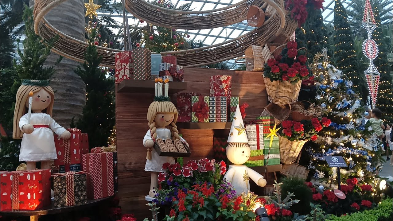 Christmas Train at Flower doom 2024